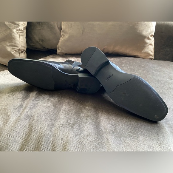 ✨PREOWNED ✨💯% AUTHENTIC PRADA BOOTS LEATHER - Picture 7 of 11